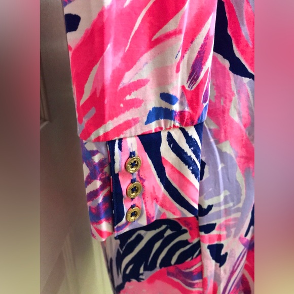 Lilly Pulitzer Merrit Dress Paradise Point - Picture 12 of 16